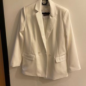 Princess Polly Jonna Blazer White